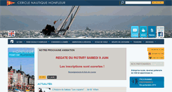 Desktop Screenshot of cnh-honfleur.net