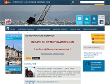 Tablet Screenshot of cnh-honfleur.net